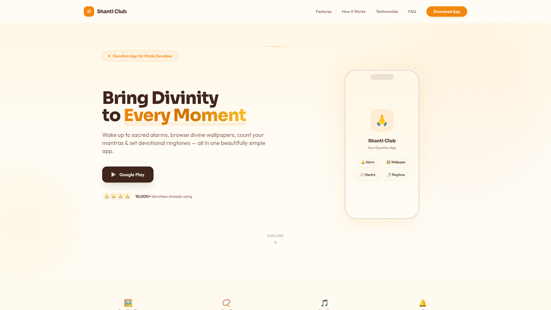 ShantiClub — Bring divinity to every moment.